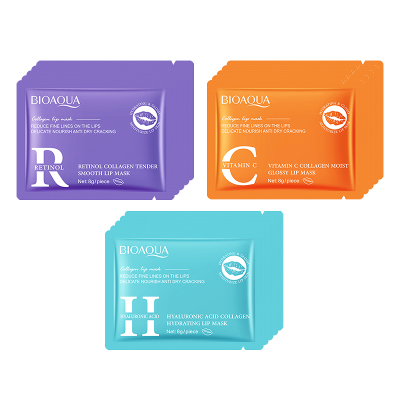 Skincare Retinol - BIOAQUA Retinol Kristal Kollajen Dudak Maskesi